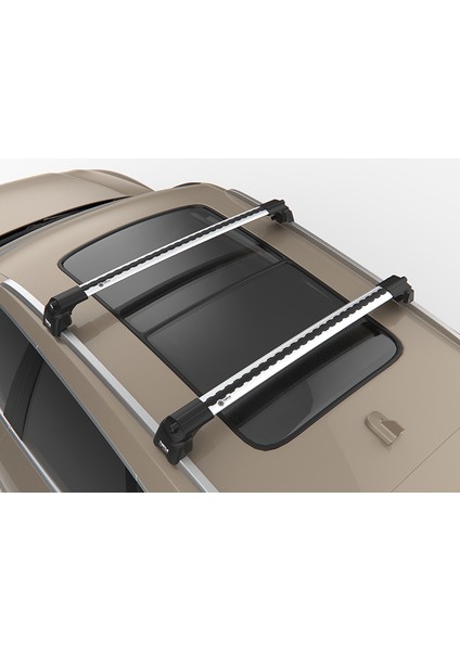 Air-2 Silver Kit, Fiat Egea Station Wagon İçin Tavan Taşıyıcı Portbagaj Ara Atkı Seti, Gri Port Bagaj, Kayak, Bisiklet Taşıyıcı fırsatları