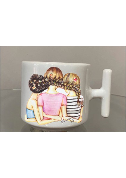 Arkadaşlık Latte Fincanı