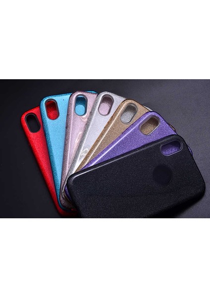 Apple iPhone Xr 6.1 Kılıf Renkli Parıltılı Simli Işıltılı Silikon Kapak (Shining) modelleri