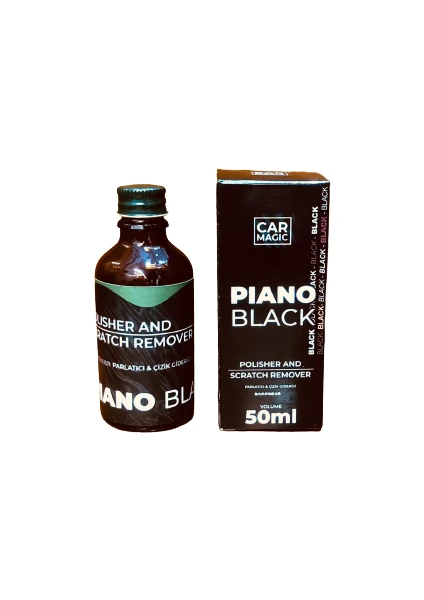 Piano Black Parlatıcı & Çizik Giderici