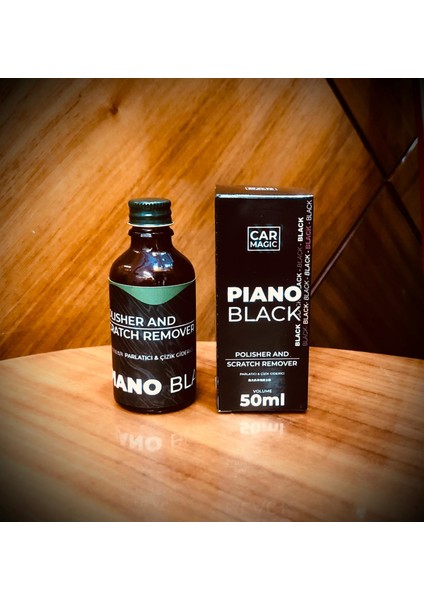 Piano Black Parlatıcı & Çizik Giderici