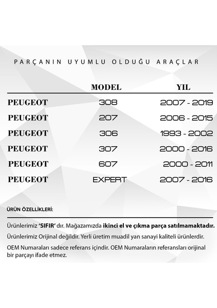 Alpha Auto Part Citroen C3, Peugeot 308 Için Su Fıskiye Memesi Hortum Valf 2'li