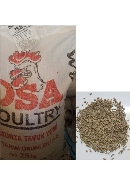 Dsa Gezen Tavuk Yumurta Yemi Pelet 1 kg
