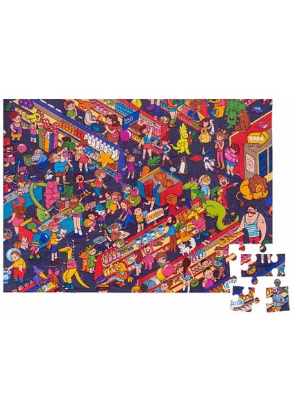 Eolo +5 Yaş Süpermarket 96 Parça Puzzle