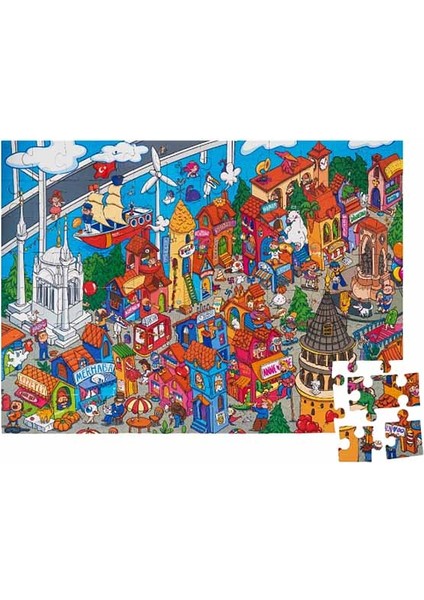 Eolo +5 Yaş Istanbul 96 Parça Puzzle