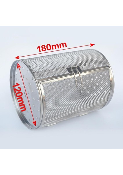 Mutfak Rotisserie Izgara Kavurma Davul Fırın Sepeti Fırın Kızartma - Gümüş, 120X180MM (Yurt Dışından) fiyatları