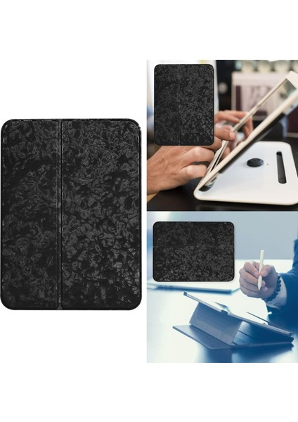 Akıllı Kapak Kalem Tutucu iPad Mini 6 Kılıf 2021 Ekran Koruyucu Siyah (Yurt Dışından)