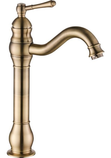 S Borulu Çanak Banyo Lavabo Bataryası Antik