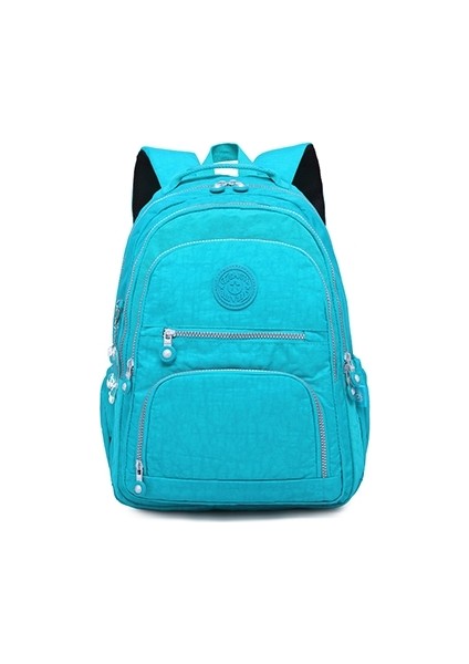 Sırt Çantaları Okul Sırt Çantası Laptop Bagpack Seyahat Çantası, Boyutu: 31X14X42 cm (T0989 Siyah)(Yurt Dışından)