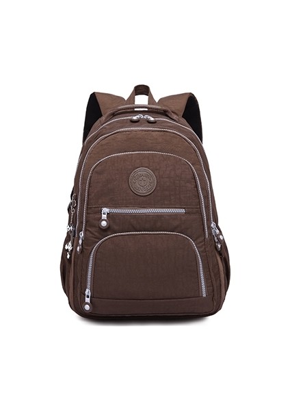 Sırt Çantaları Okul Sırt Çantası Laptop Bagpack Seyahat Çantası, Boyutu: 31X14X42 cm (T0989 Siyah)(Yurt Dışından)