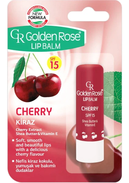 Golden Rose Lipbalm Kiraz-Dudak Koruyucu Balm