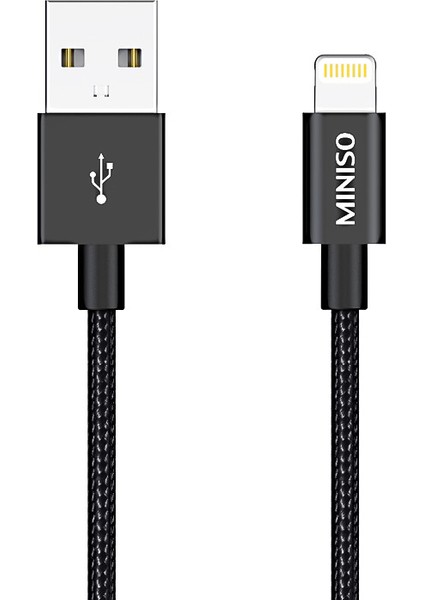 USB Şarj Kablosu 2.4 A Siyah