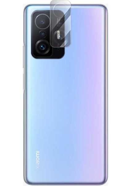 Xiaomi Mi 11T Pro 5g Uyumlu Şeffaf Nano Kamera Lens Koruyucu