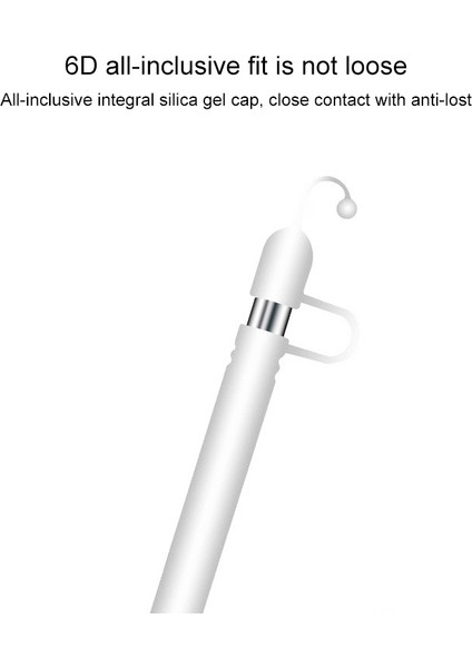 Apple Kalem Kapak Anti-Kayıp Koruyucu Kapak Için Elma Kalem (Beyaz) modelleri