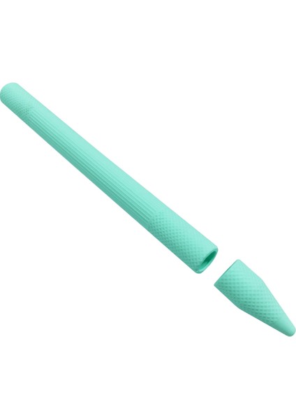 Microsoft Surface Pro 5/6 Için Stylus Kalem Silika Jel Koruyucu Kılıf (Nane Yeşili)