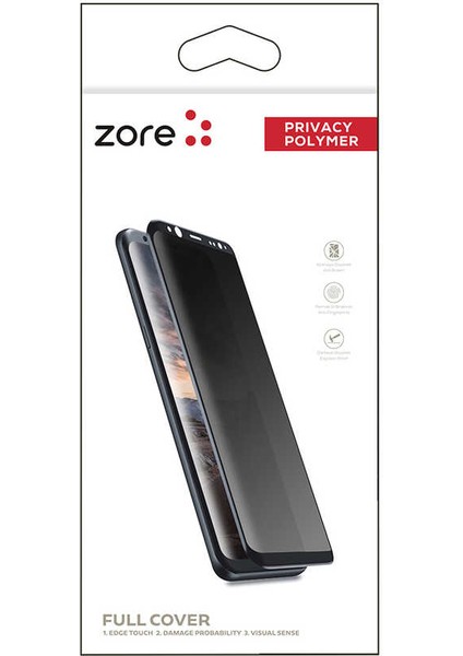 Samsung Galaxy Note 10 Plus Uyumlu Privacy Polymer Nano Ekran Koruyucu