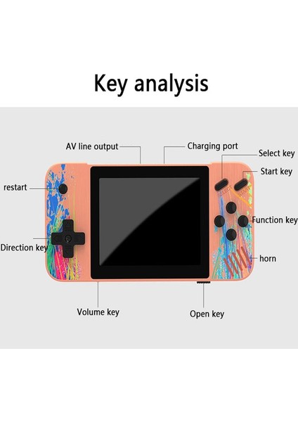 G3 3.5 Inç Ekran El Oyun Konsolu Yeşil (Yurt Dışından) indirimleri