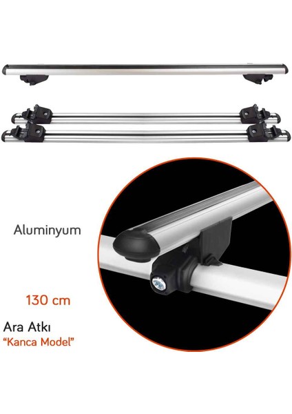 Kanca Model Ara Atkı Alüminyum 130 cm fiyatları