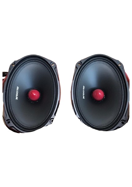 AD-694 Çifti 1400 Watt 300 Rms Midrange Xv Sound Oto Hoparlör 6x9 Inç