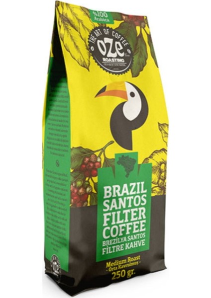 Brazil Santos Filtre Kahve 250 Gr.