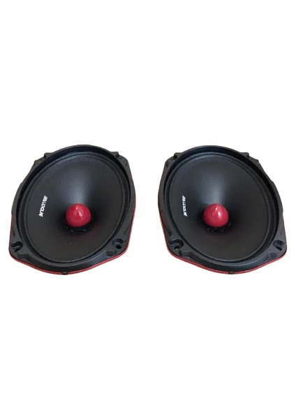 AD-694 Çifti 1400 Watt 300 Rms Midrange Xv Sound Oto Hoparlör 6x9 Inç