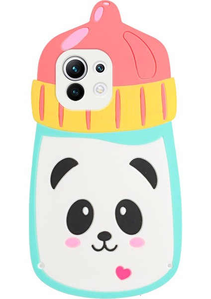 EX Beauty Xiaomi 11 Için Sevimli Karikatürlü Yumuşak Silikon Tpu Telefon Kılıfı (Yurt Dışından)