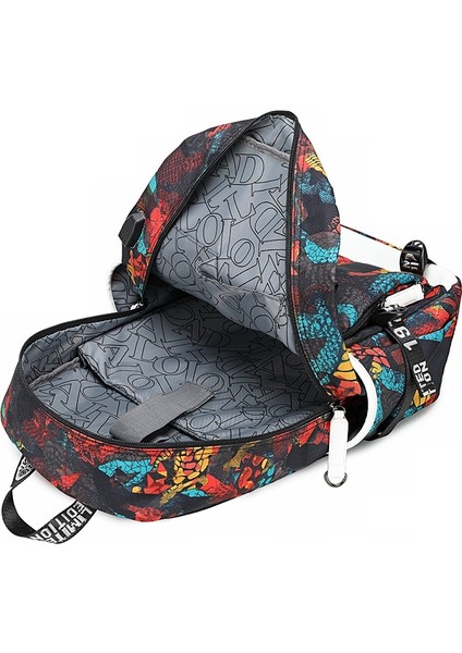 Puluz6101-4 Günlük Sırt Çantası Baskılı Kırmızı (Yurt Dışından) fırsatları