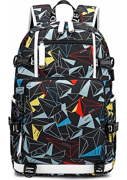 Puluz6101-4 Günlük Sırt Çantası Üçgen Sarı (Yurt Dışından)