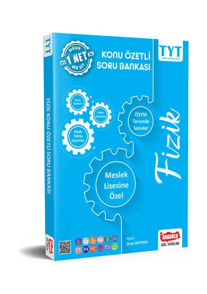 Anadolu Yayınları Tyt Fizik Konu Özetli Soru Bankası