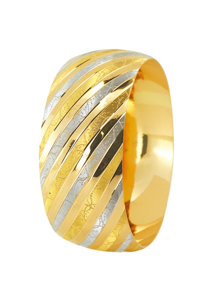 22 Ayar Şarnel 40 gr Mega Bilezik - BLK6262