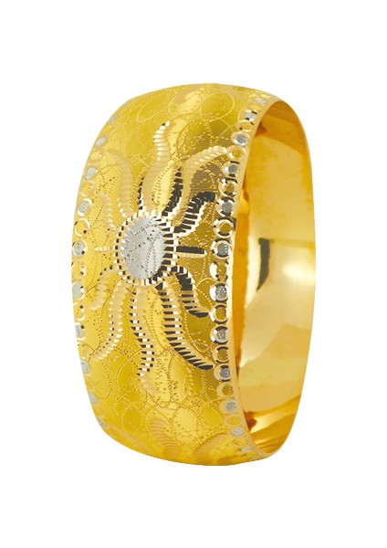 22 Ayar Şarnel 40 gr Mega Bilezik - BLK6267