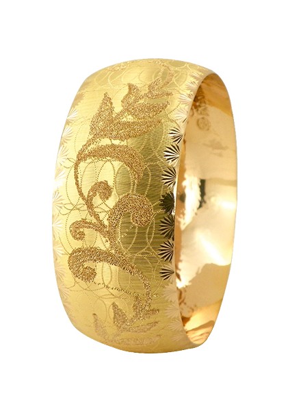 22 Ayar Şarnel 40 gr Mega Bilezik - BLK6299