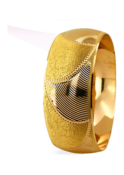 22 Ayar Şarnel 40 gr Mega Bilezik - BLK6360