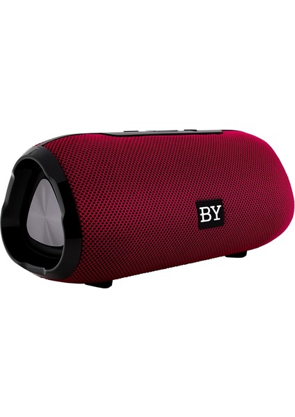 Tf Kart Yuvası ile 3D Stereo Bluetooth Açık Hoparlör Tarafından (Kırmızı)