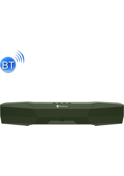 Newrixing NR-7011 Telefon Tutucu ile Açık Taşınabilir Bluetooth Hoparlör, Eller Serbest Arama / Tf Kart / Fm / U Disk (Yeşil)(Yurt Dışından)