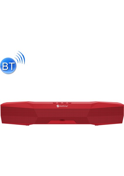 Newrixing NR-7011 Telefon Tutucu ile Açık Taşınabilir Bluetooth Hoparlör, Eller Serbest Arama / Tf Kart / Fm / U Disk (Kırmızı)