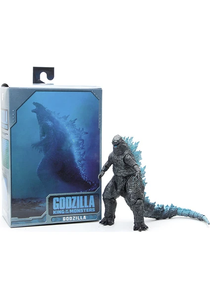 Godzilla Vs King Kong Hareketli Model Dinozor Oyuncak (Mavi) (Yurt Dışından)