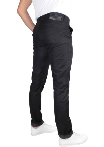 Erkek Koyu Renk Yan Cepli Likrasız Klasik Ince Kot Pantolon 2281 modelleri