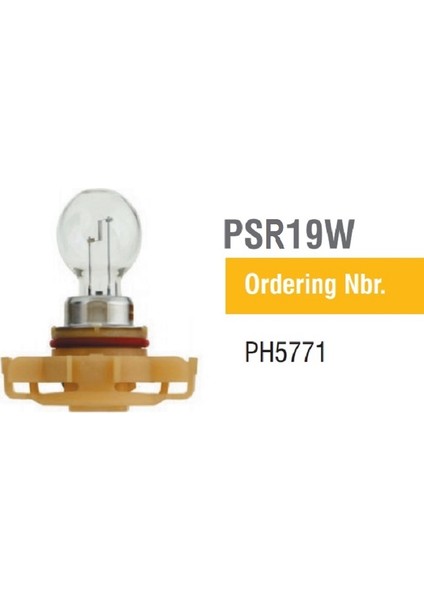 PSR19W Oto Halojen Ampul