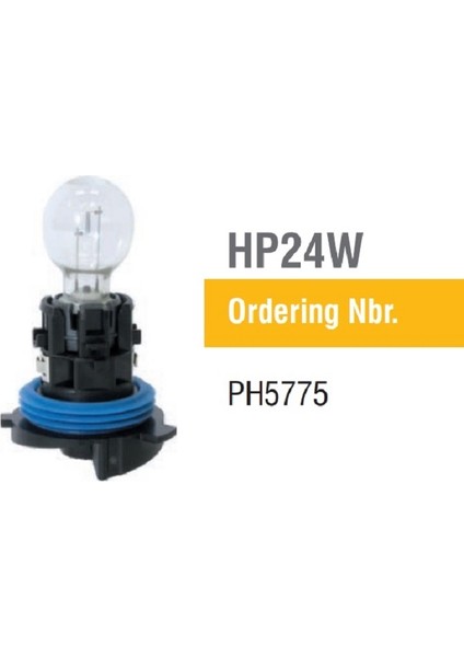 HP24W Oto Halojen Ampul