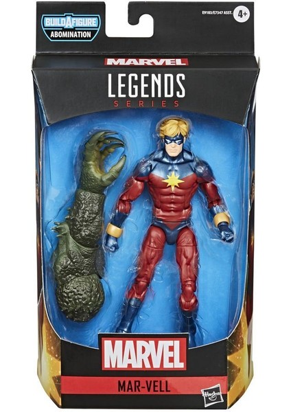 Marvel Legends Avengers Gamerverse Comic Mar-Vell Abomination Wave