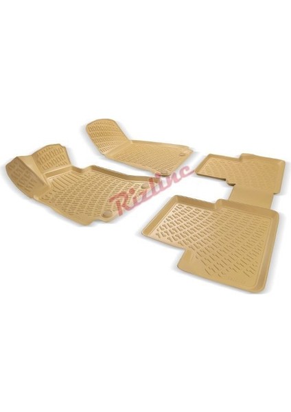 Skoda Superb 2003-2008 3D Bej Havuzlu Paspas