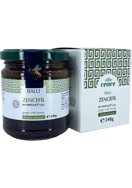 Zencefil Ballı Macun 240 gr