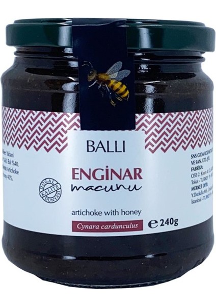 Enginar Ballı Macun 240 gr