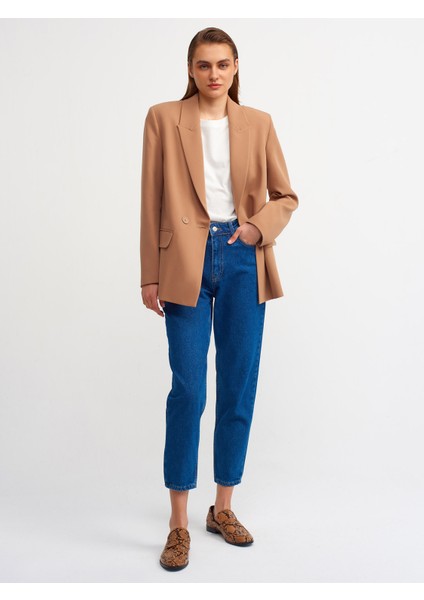 6940 Blazer Ceket-Camel