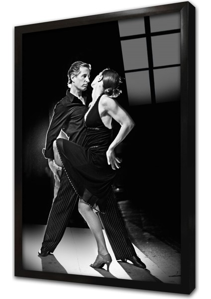 Tango Yapan Çift Çerçeveli Cam Tablo