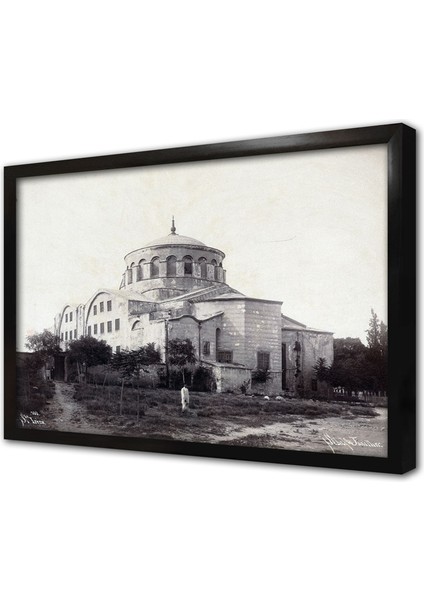 Istanbul Ayasofya Müzesi Çerçeveli Cam Tablo