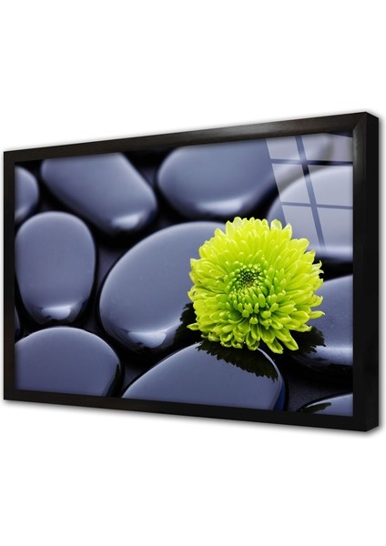 Taş Çerçeveli Cam Tablo