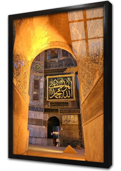 Istanbul Çerçeveli Cam Tablo