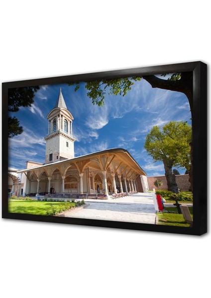 Istanbul Topkapı Sarayı Çerçeveli Cam Tablo